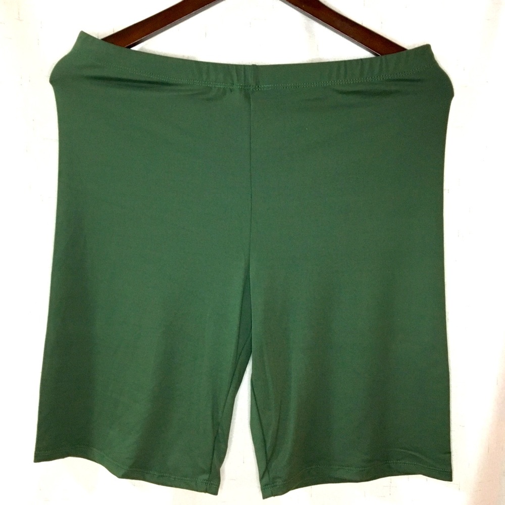 NEW Olive Biker Shorts